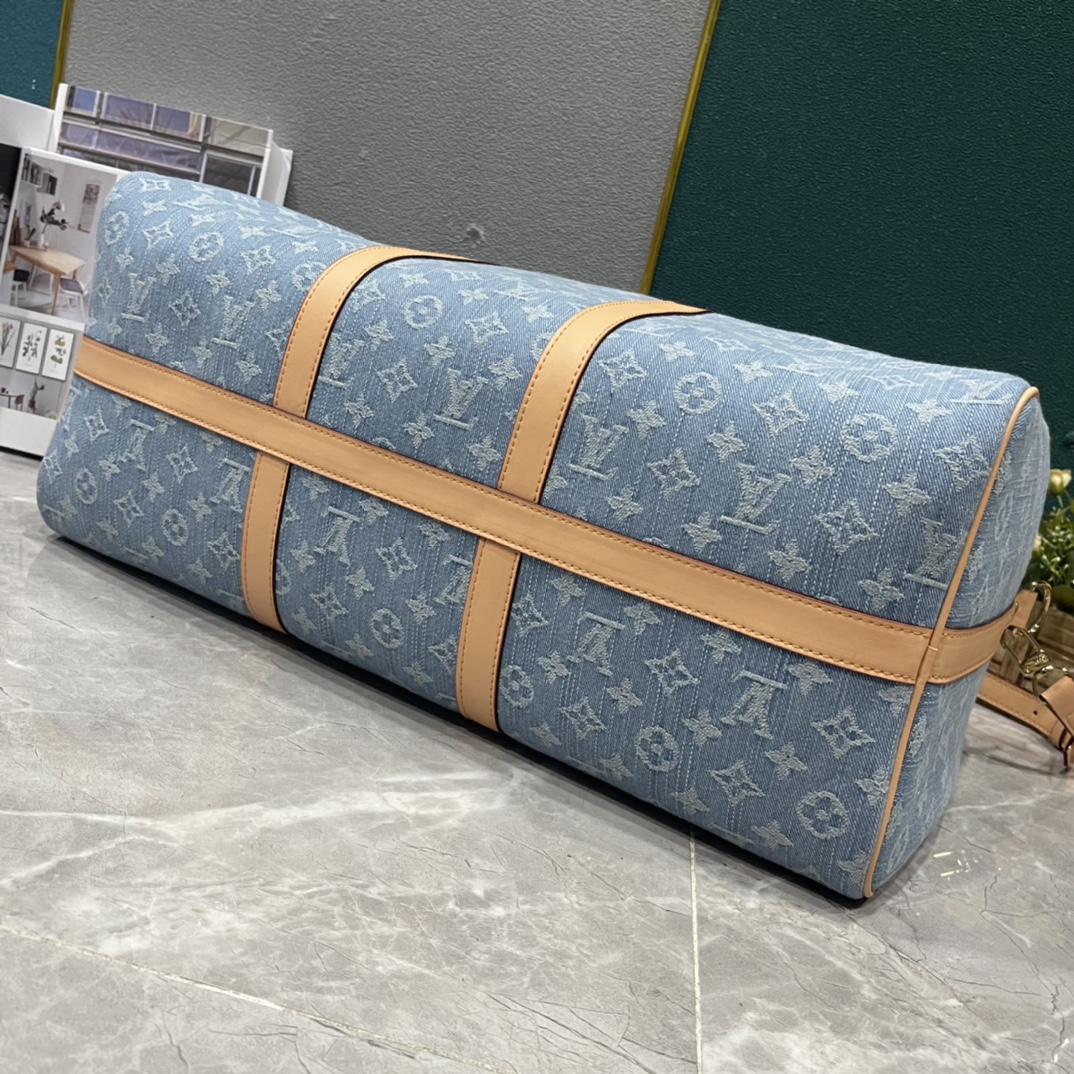 LV Keepall Bandoulière 50 Bag M25334 LM012 50cm