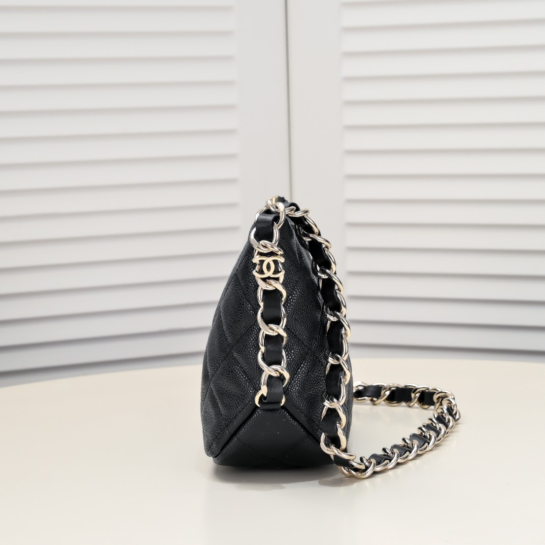 Chanel Hobo Underarm Bag Small Shoulder Bag Handbag