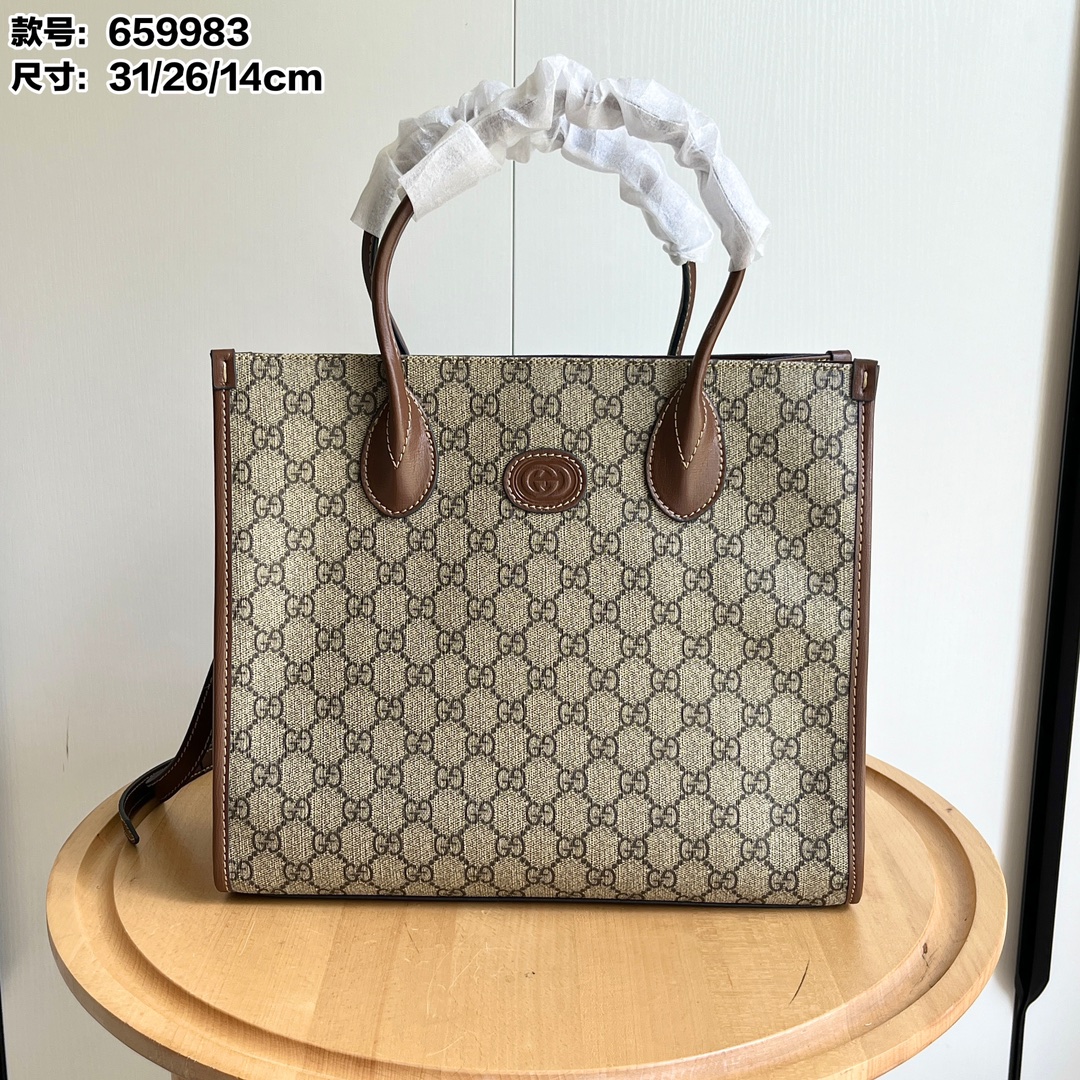 Gucci Shopping Bag Tote 659983 703974 LM061 31cm