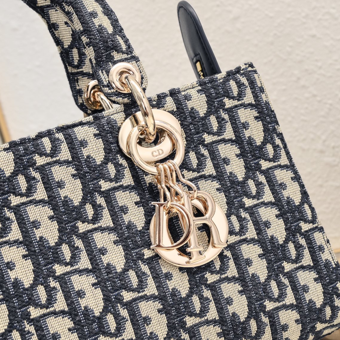 Dior Lady D-sire My Abcdior Horizontal Tote Bag Small Shoulder Bag Handbag