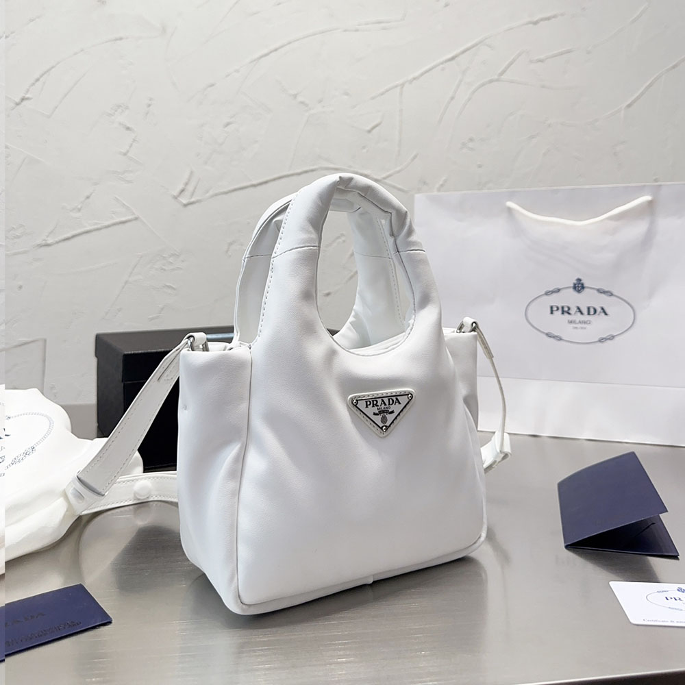 Prada Soft Soft Sheep Leather Mini Handbag Shoulder Bag (Replica)