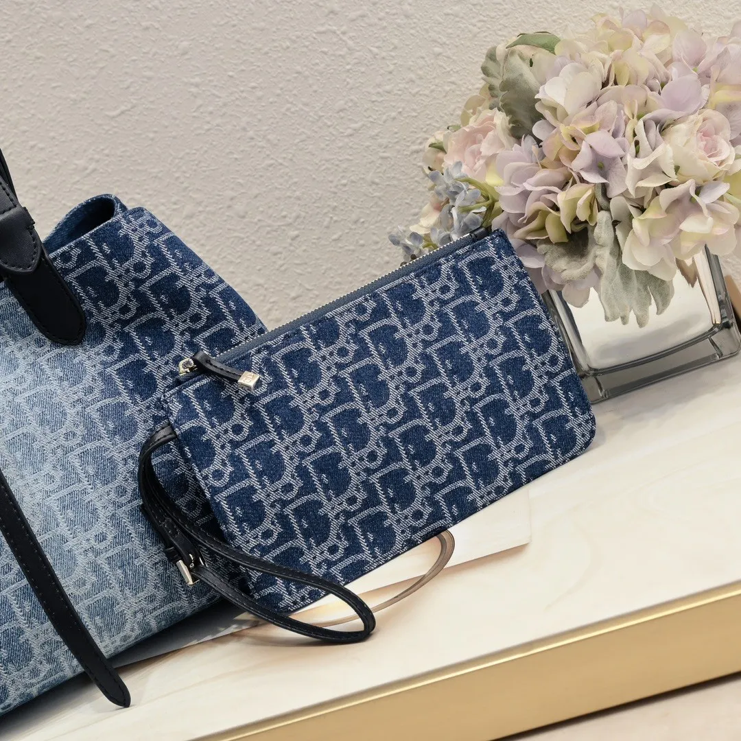 Dior Denim Medium Dior Toujours Bag Shoulder Bag Handbag  (Replica)