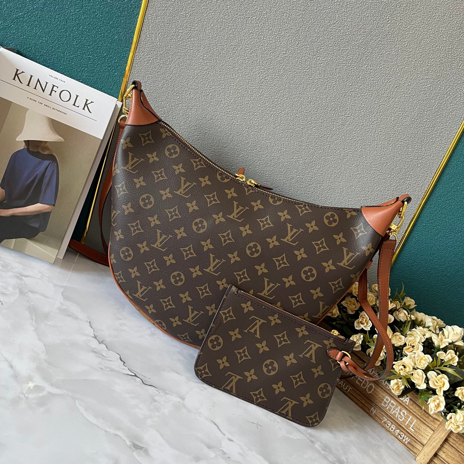 LV Loop Hobo Bag M46311 LM071 38cm