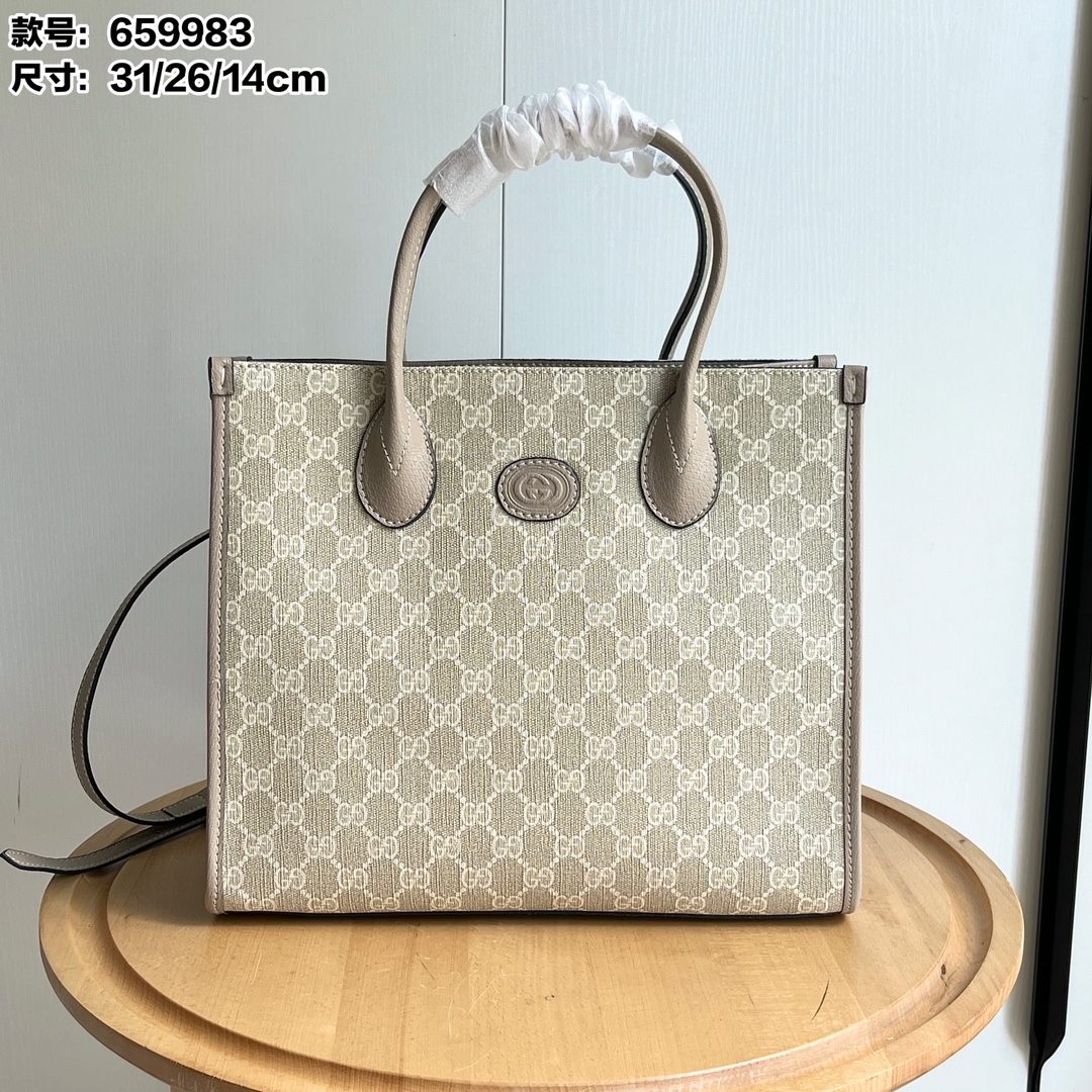 Gucci Shopping Bag Tote 659983 703974 LM061 31cm