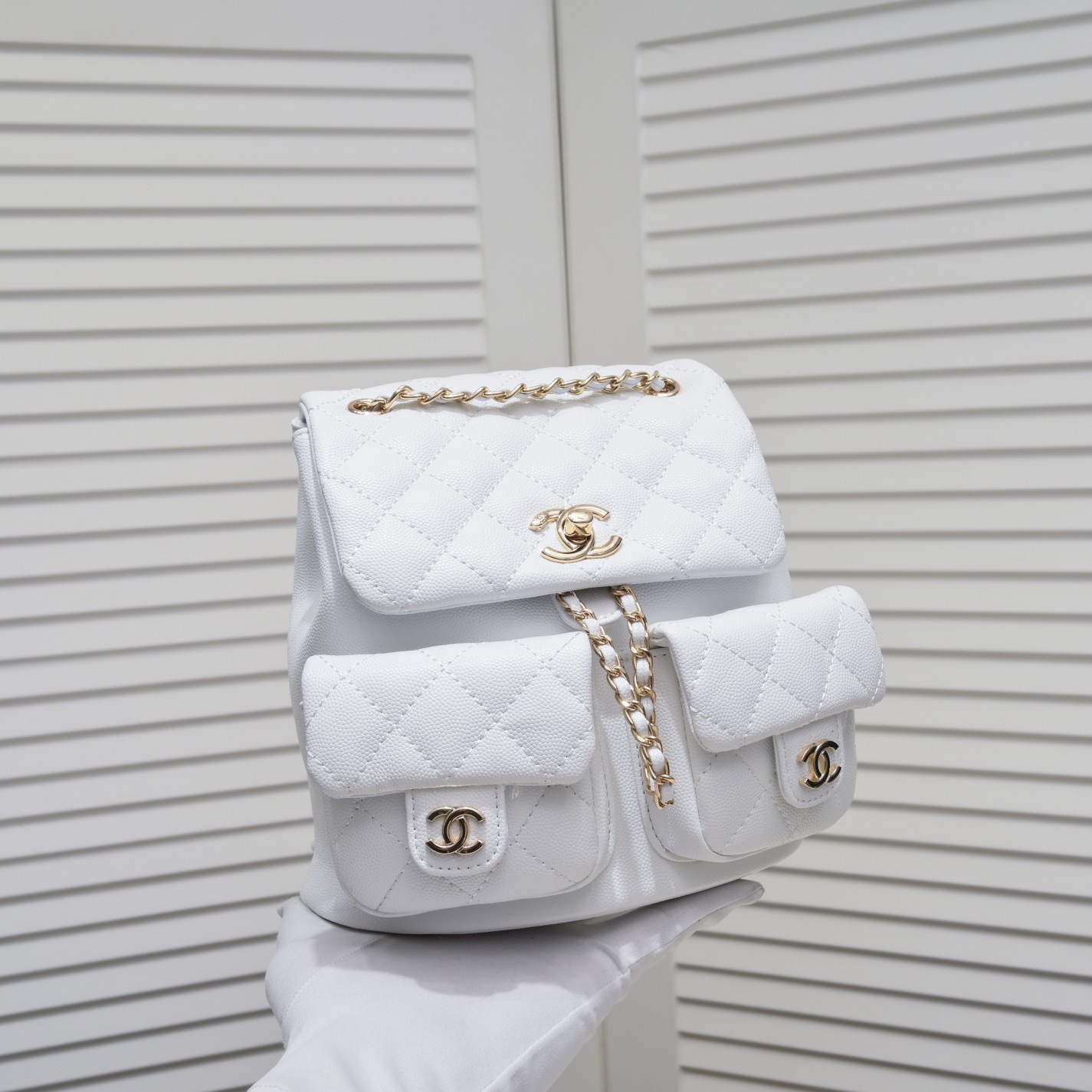 Chanel 23k Small backpack Backpack Bag Handbag