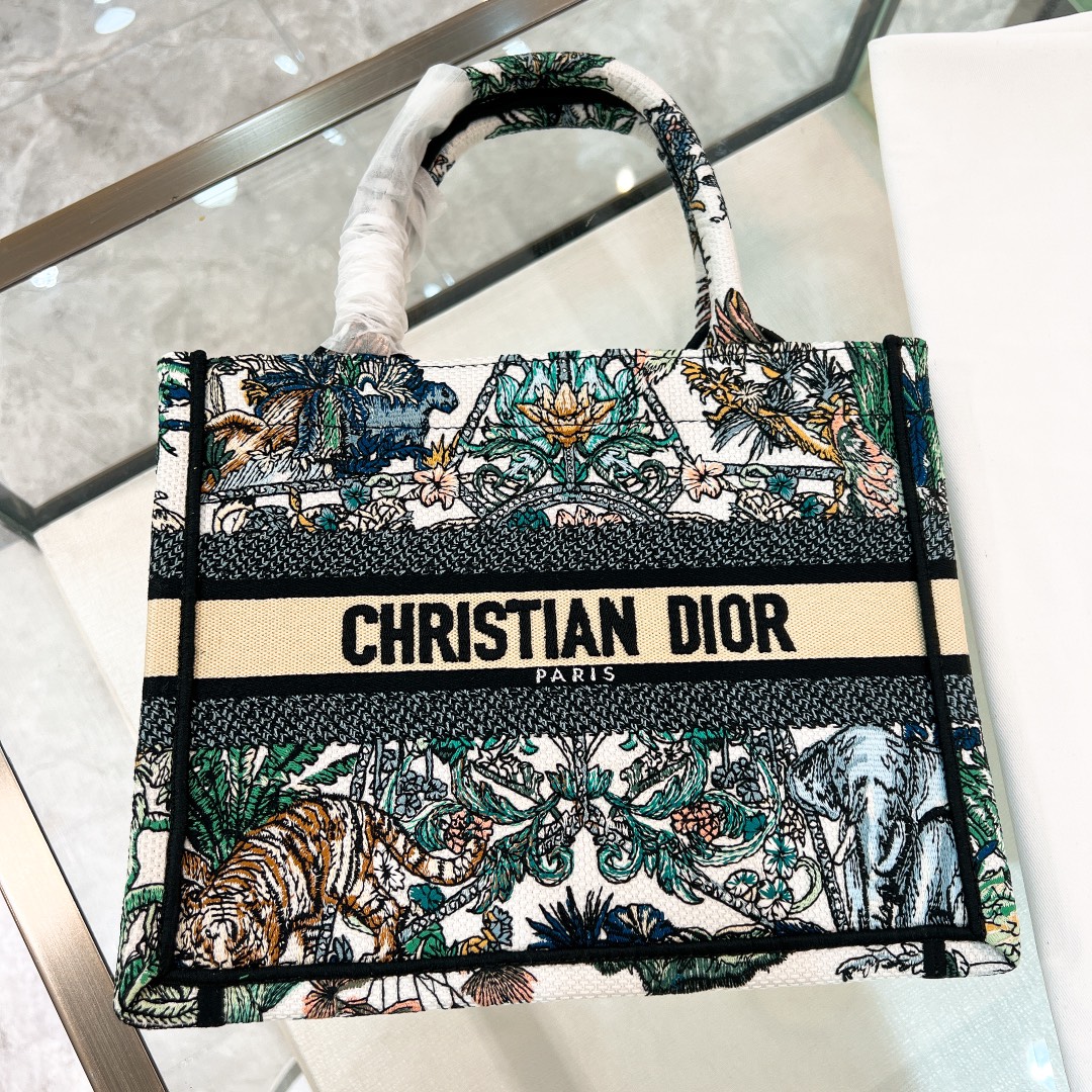 10A + top quality Small Dior Book Tote 1265 DLAM012 26.5cm