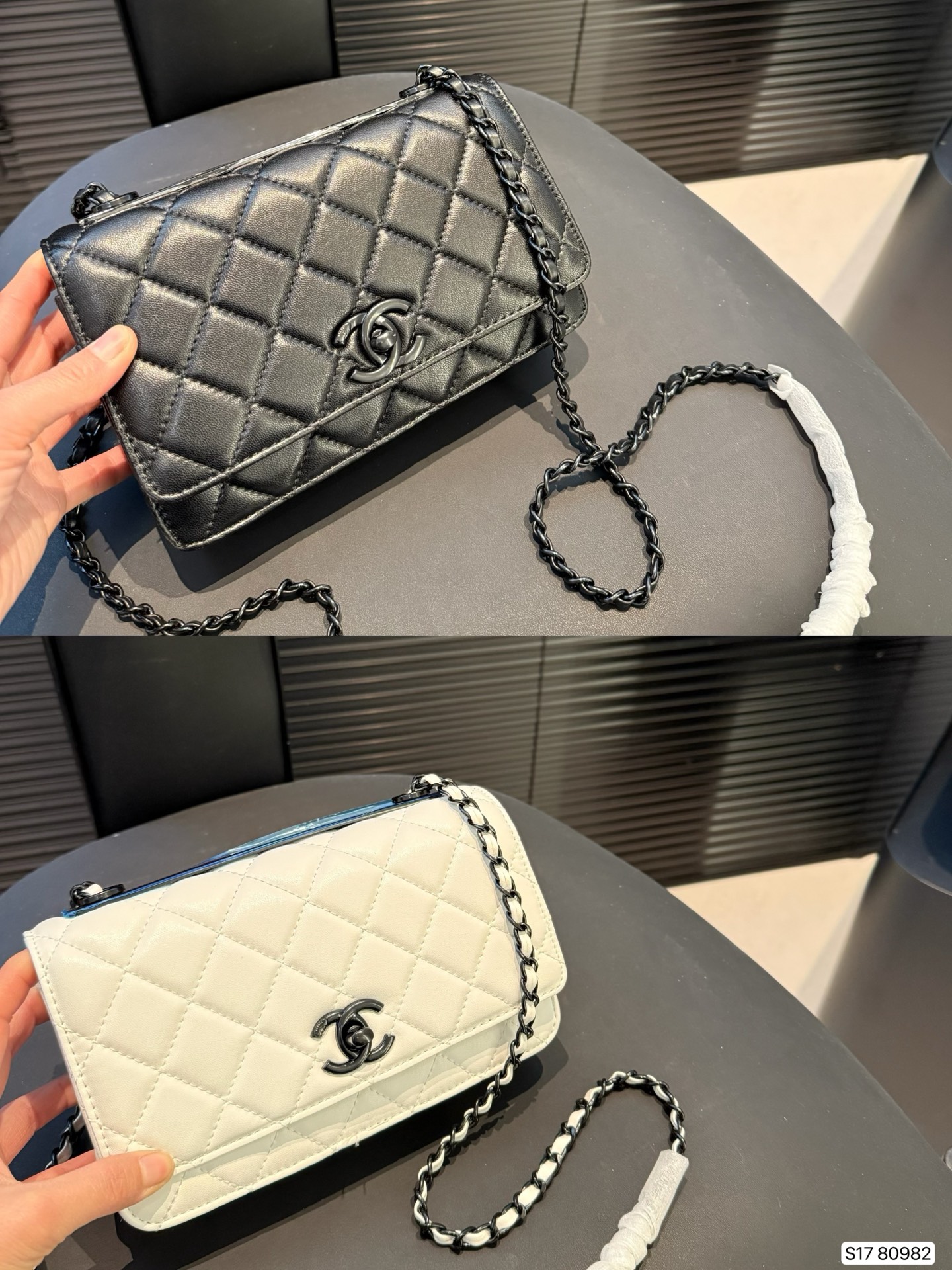 Chanel Shoulder Bag 80982 DB051 19cm