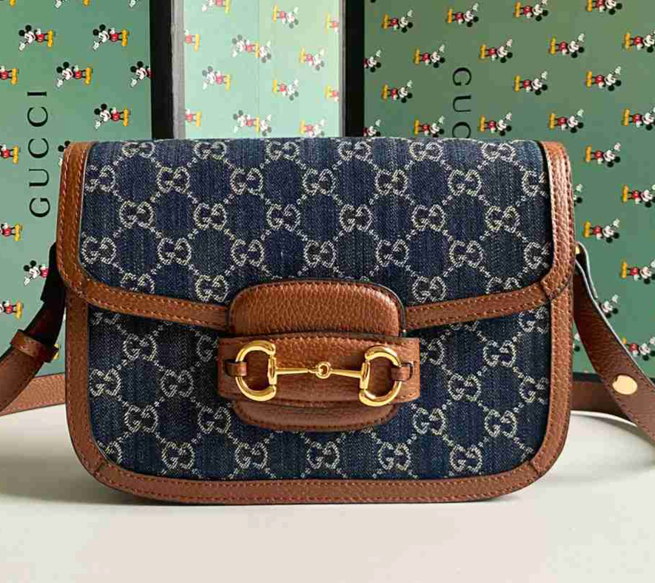 GUCCI 1955 Horsebit Shoulder Bag(Replica)