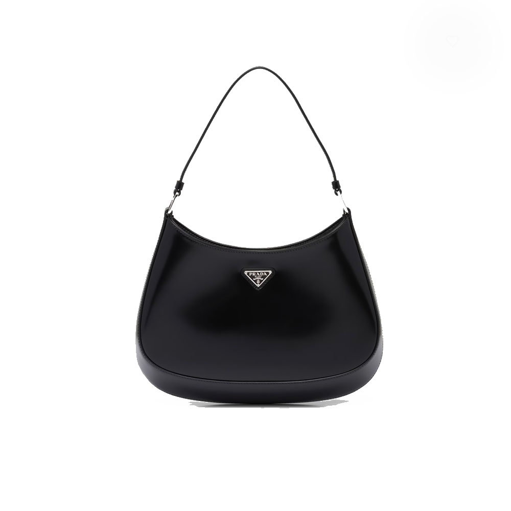 Prada Cleo Bright Leather Handbag Shoulder Bag  (Replica)