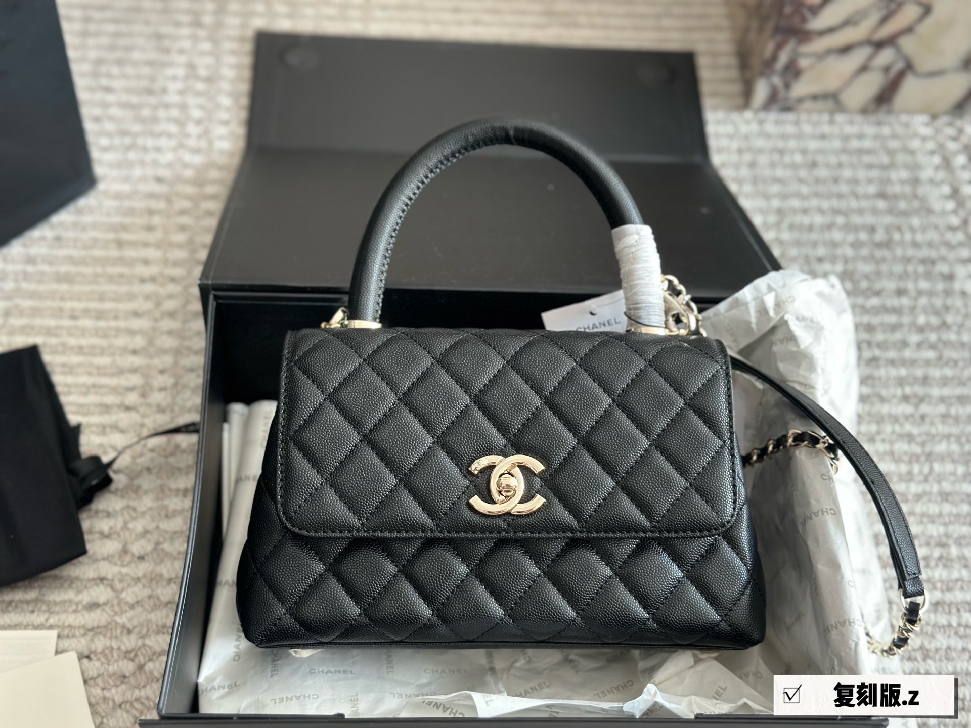 Chanel Coco Handle Bag 032 DB502 22cm