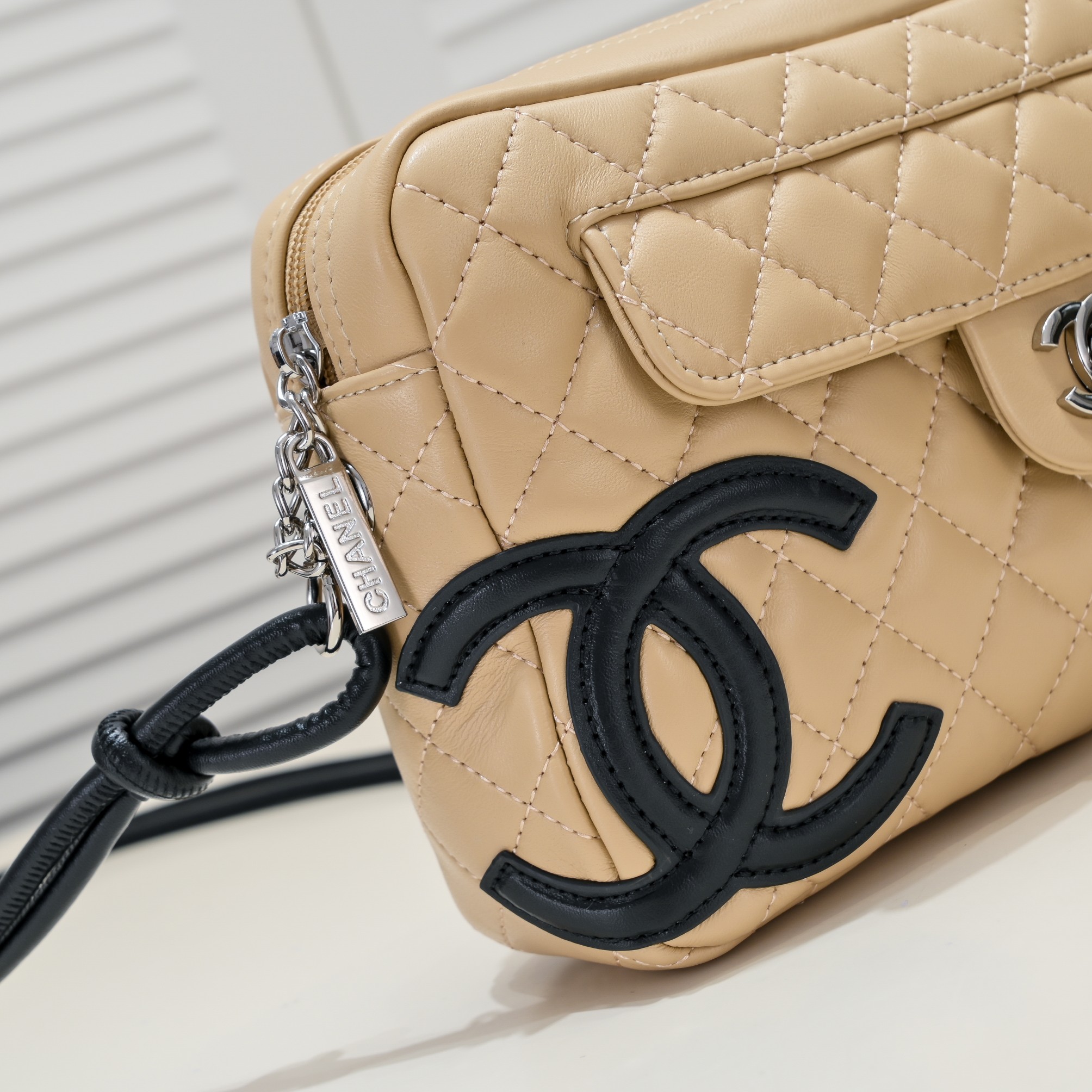Chanel Ligne Cambon Camera Bag Shoulder Bag Handbag