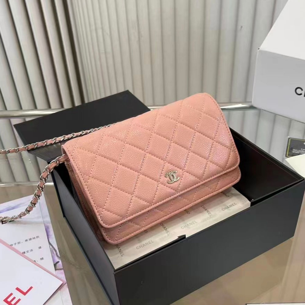 Chanel  WOC Quilted Caviar Shoulder Bag (Replica)
