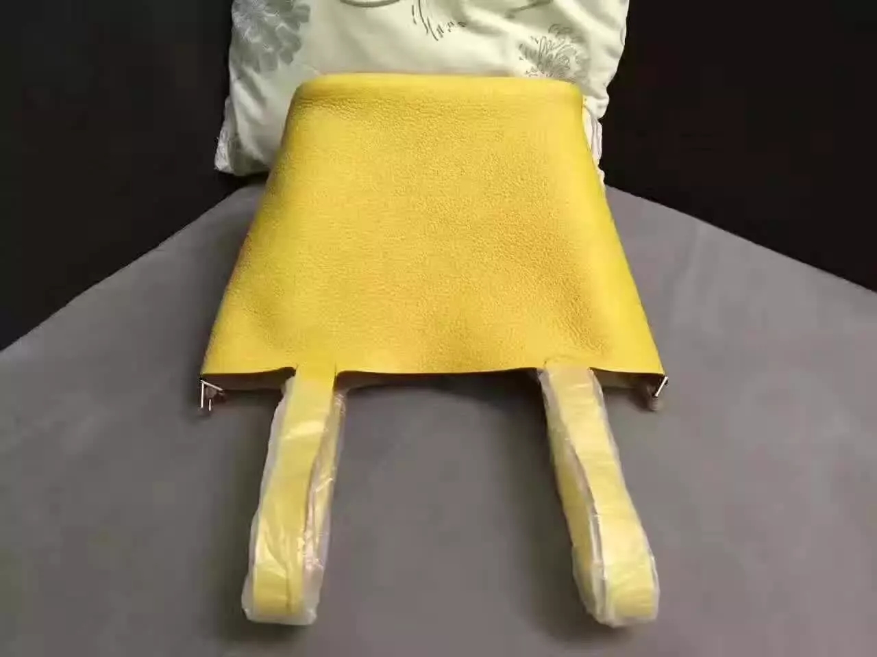 Hermes Picotin Lock Gold Leather Bag Black