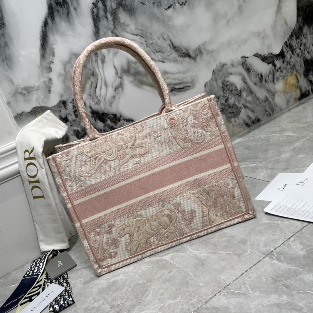 10A + top quality Medium Dior Book Tote 0175 XB022 36cm