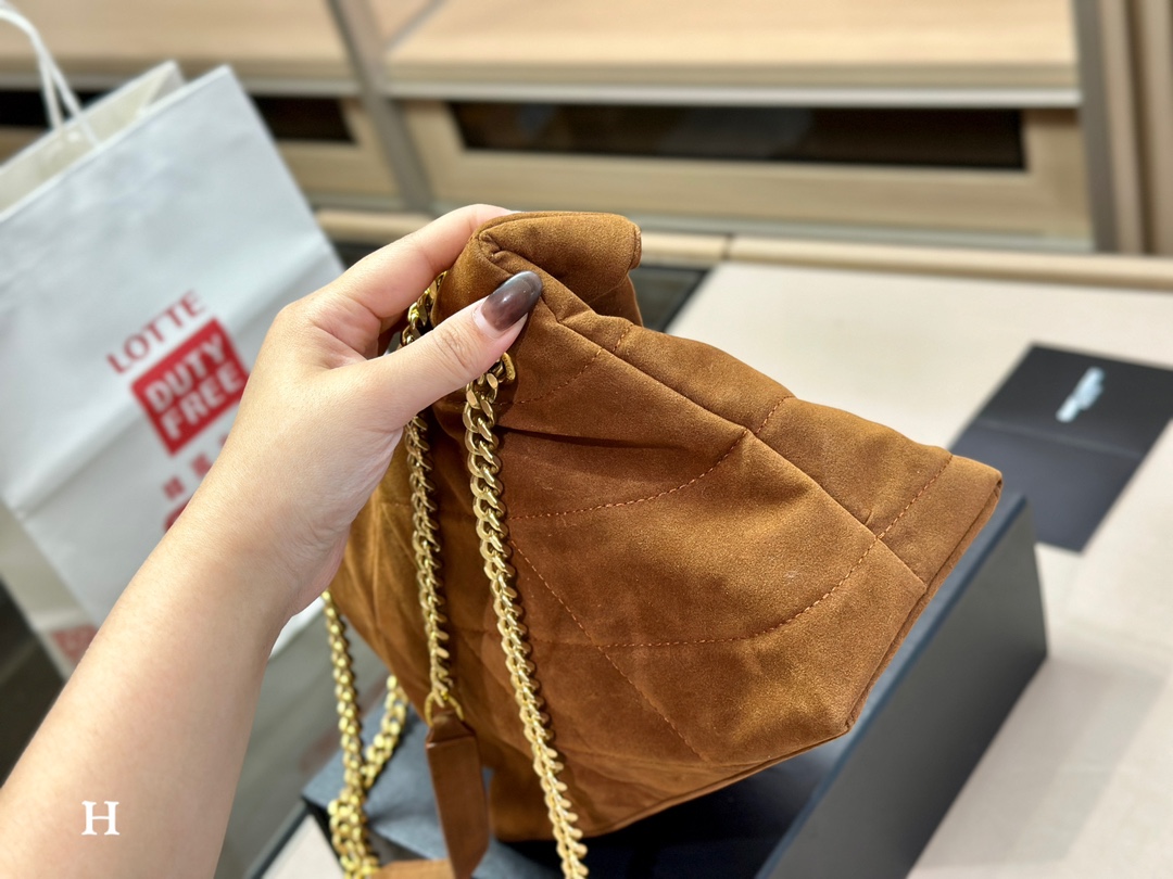 YSL Loulou puffer 4752 DB551 28cm