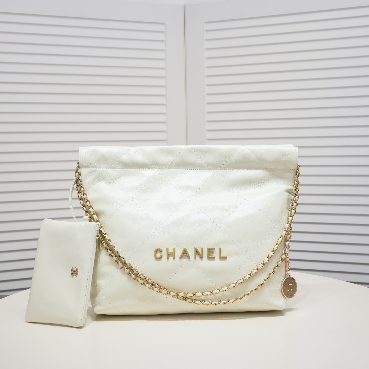 Chanel 22 Bag Pearl Bag Shoulder Bag Handbag