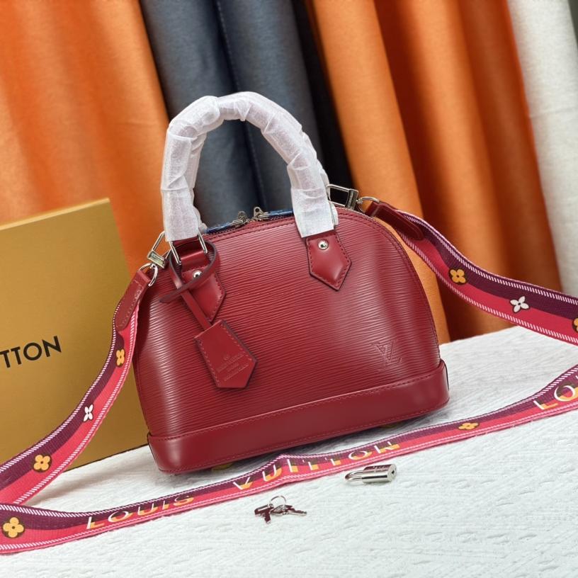 Louis Vuitton LV Alma BB PM Shoulder Bag Monogram Damier Ebene M53152 (Replica)