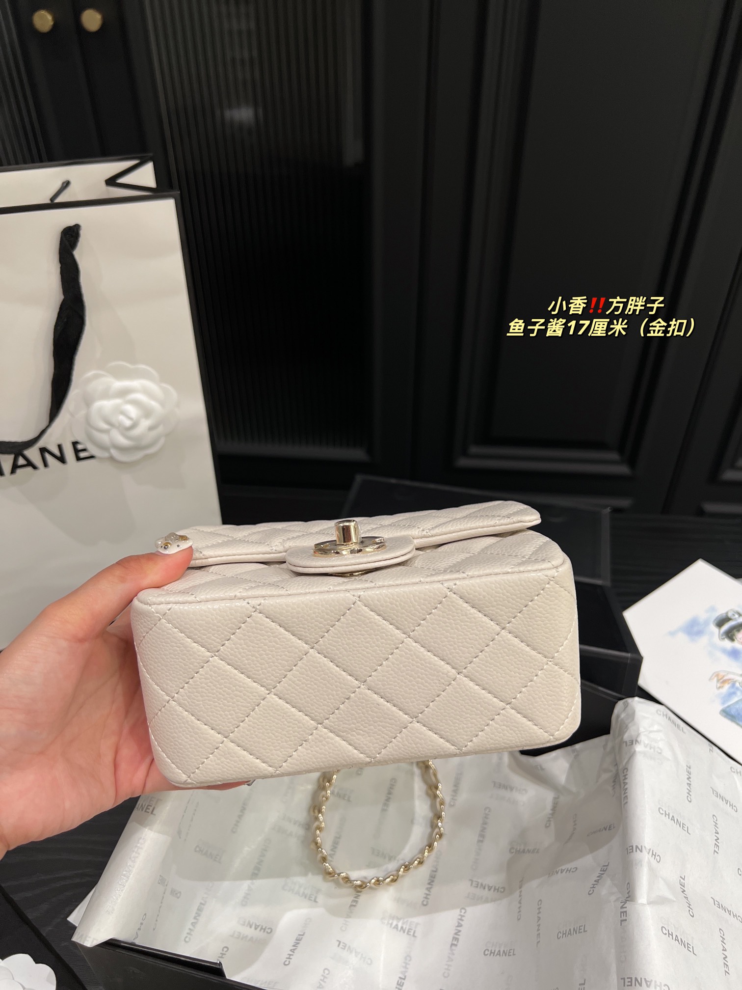 Chanel Shoulder Bag 017 DB071 17cm