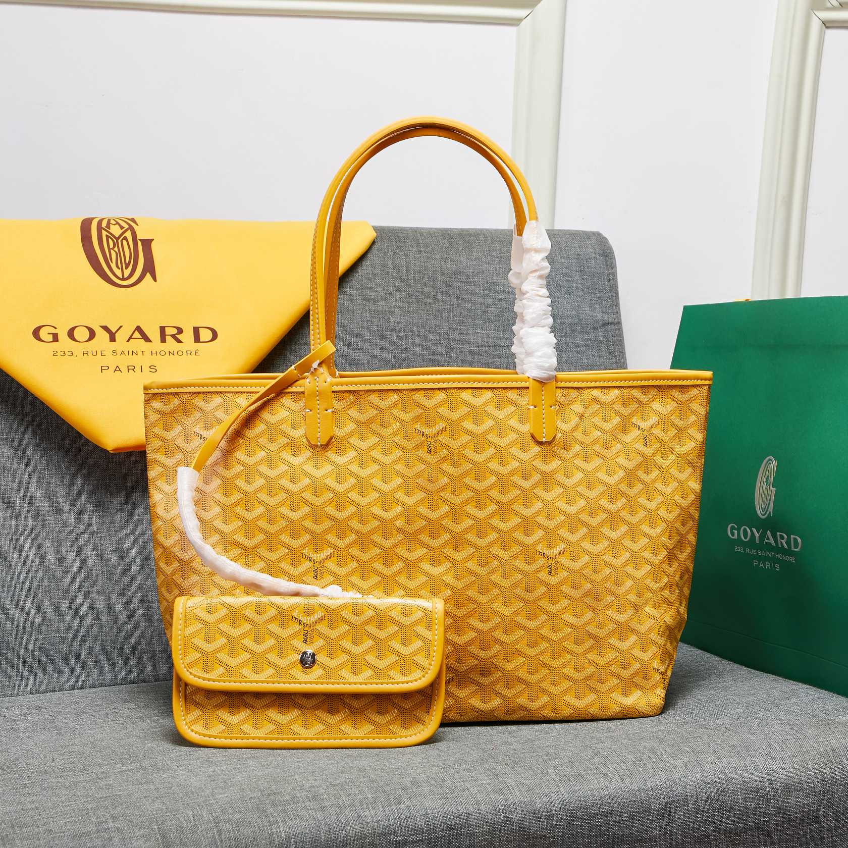 Goyard003LM021031 large 55CM  Medium 46CM