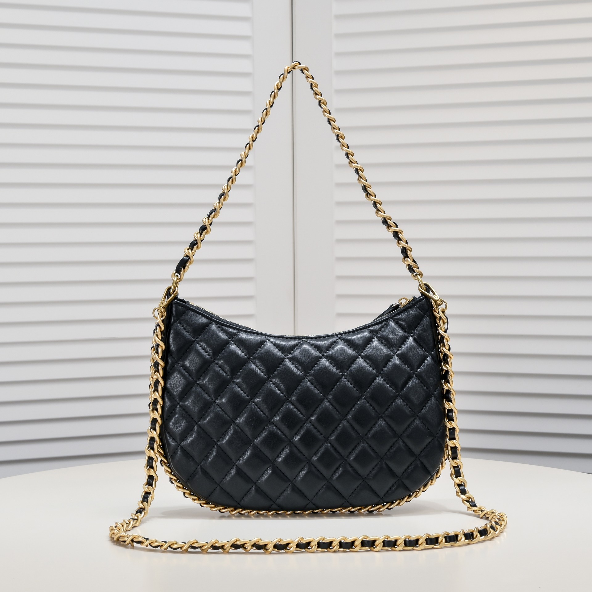 Chanel 23B Hobo Shoulder Bag Handbag