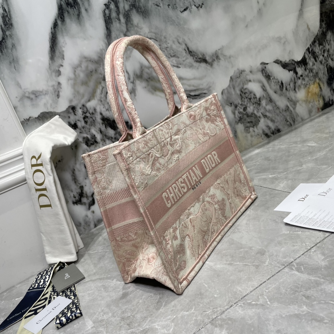 10A + top quality Medium Dior Book Tote 0175 XB022 36cm