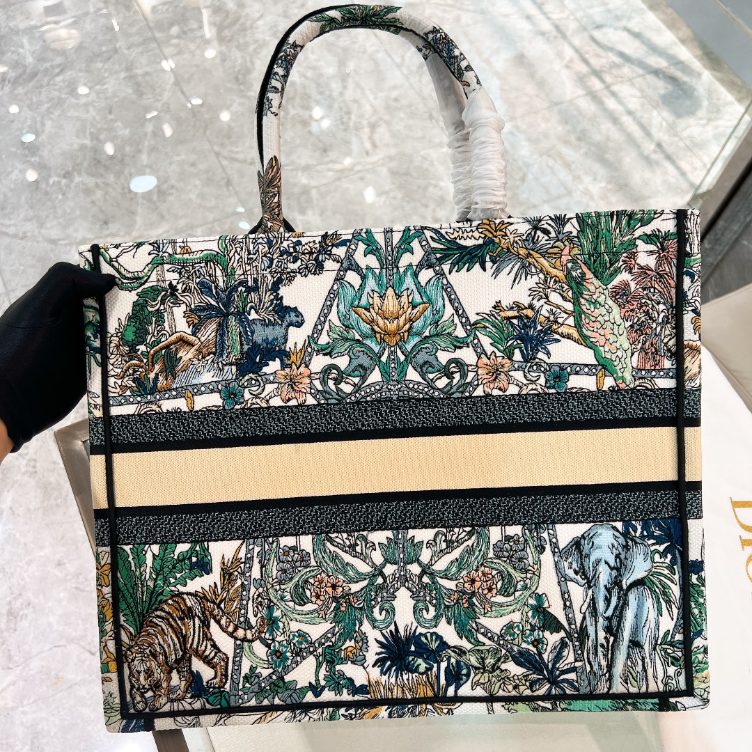 10A + top quality Large Dior Book Tote 1286 DLAM042 42cm
