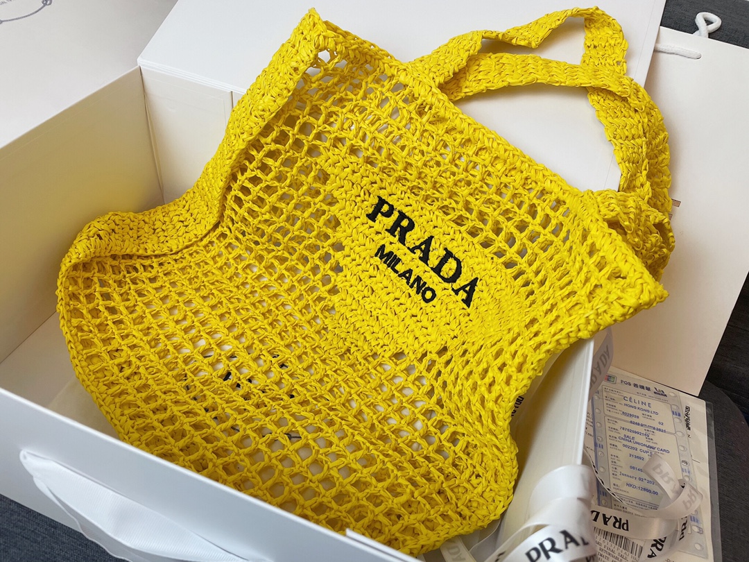 Prada 1BG393 Yellow LM031 36cm