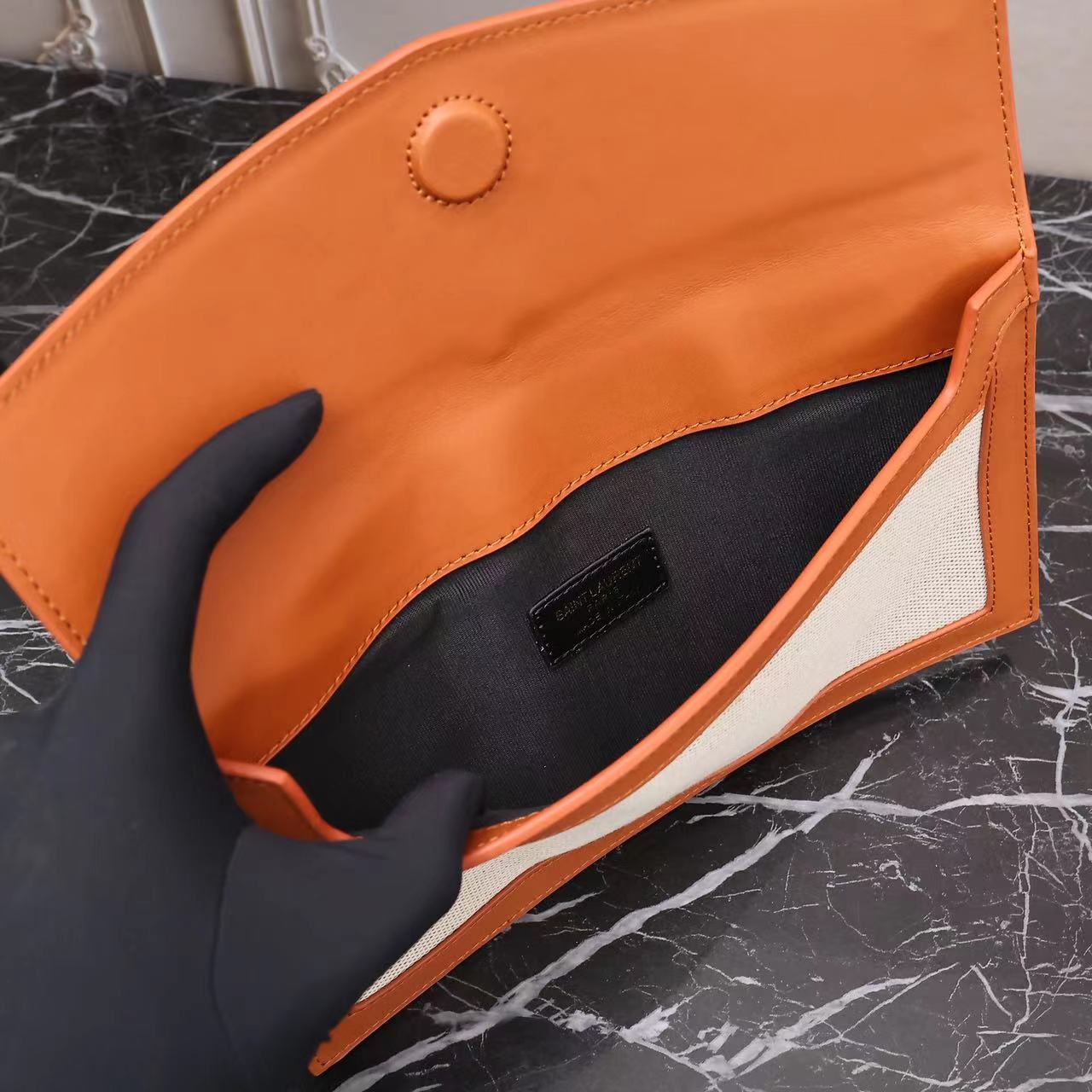 YSL Uptown Clutch 565739 LM031 27cm