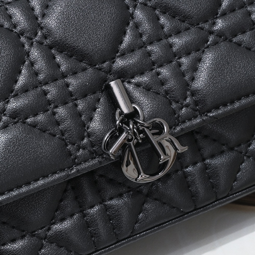 Dior Lady Dior Phone Pouch 2027 XB071 18.5cm