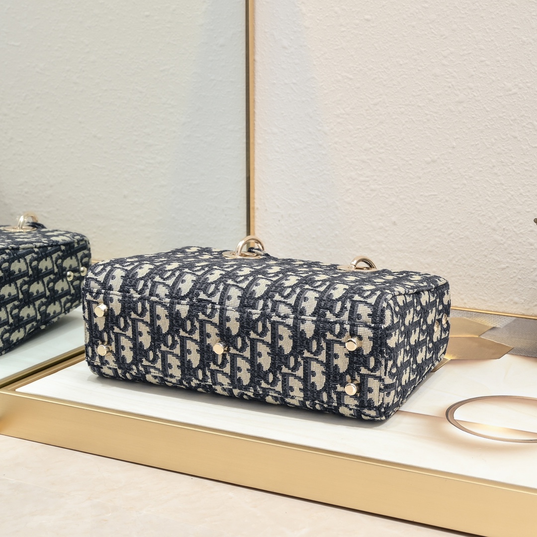 Dior Lady D-sire My Abcdior Horizontal Tote Bag Small Shoulder Bag Handbag