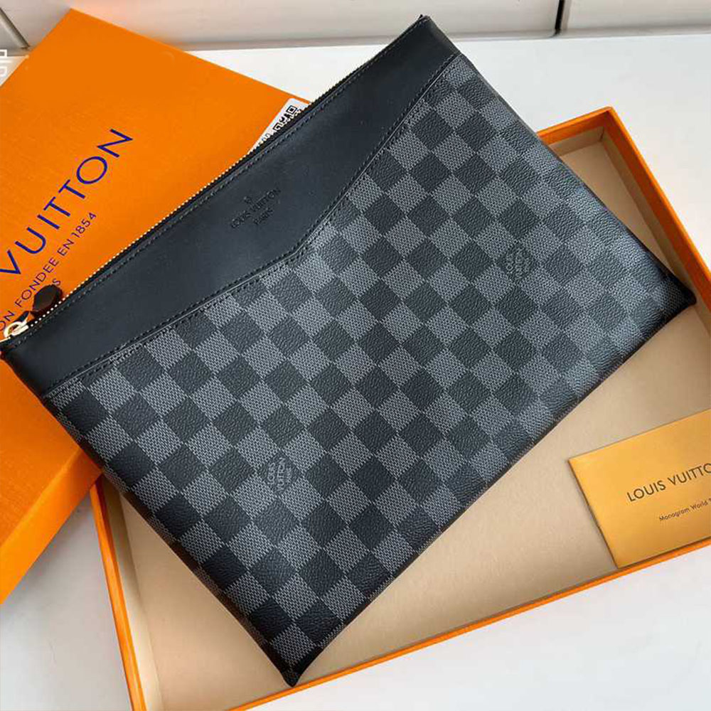 Louis Vuitton LV Daily Monogra Handbag Clutch Toiletry BagM62048(Replica)