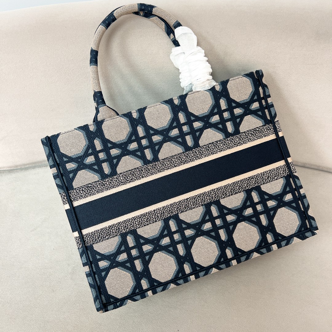 10A + top quality Medium Dior Book Tote 1296 DLAM022 36cm