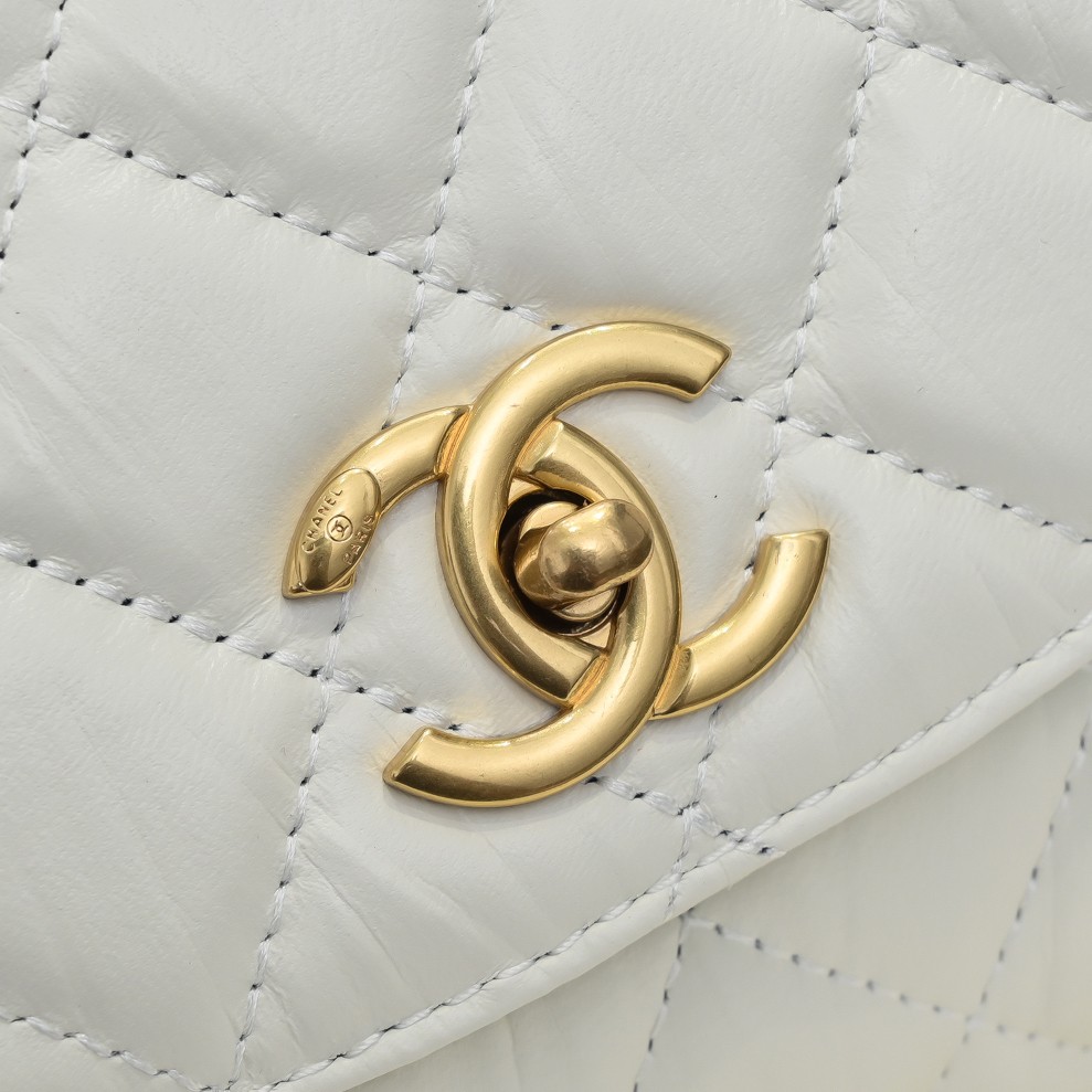 Chanel Handle Double C  Shoulder Bag Handbag