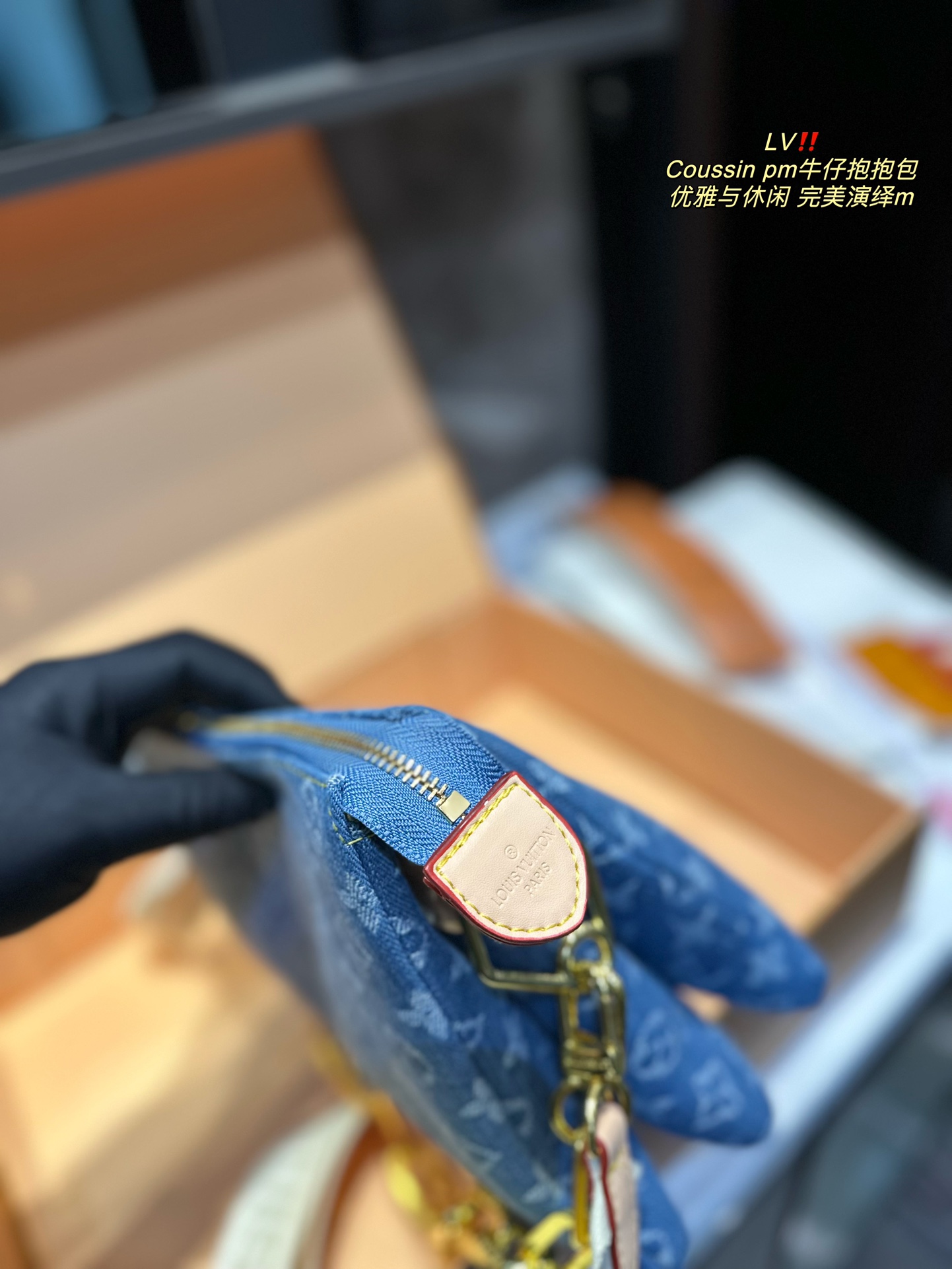 LV COUSSIN Denim DB091 27CM