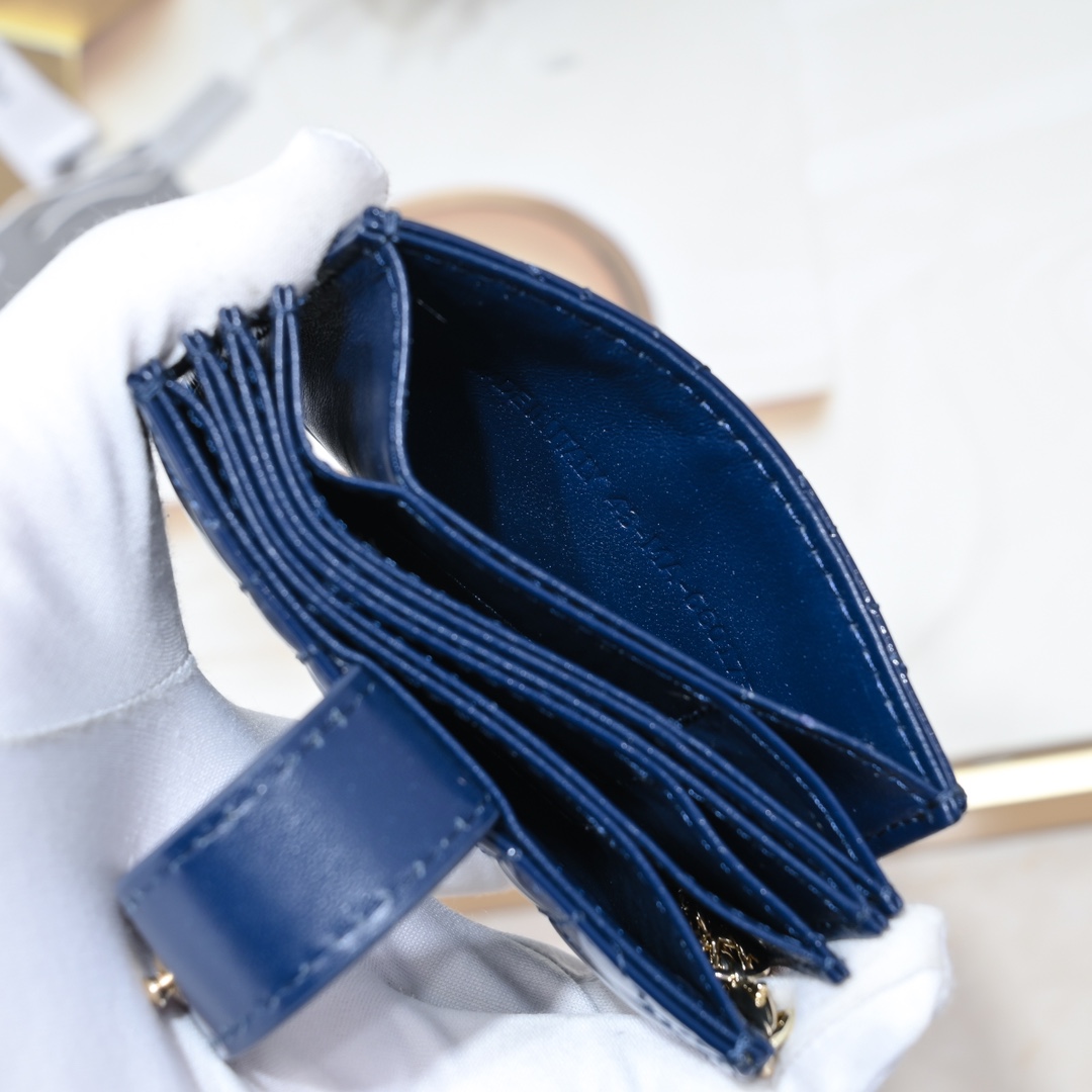 Lady Dior 5-Gusset Card Holder 10A+ top quality S0178 LM091 10.4cm