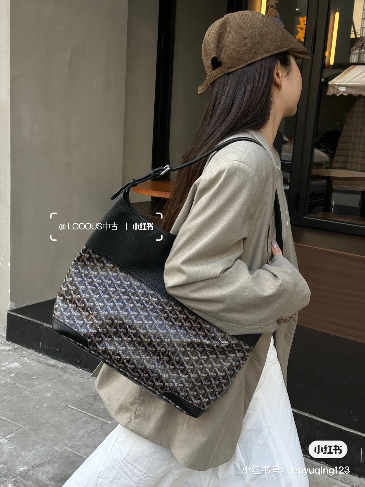 Goyard hobo bohème Stray Bag Armpit Bag