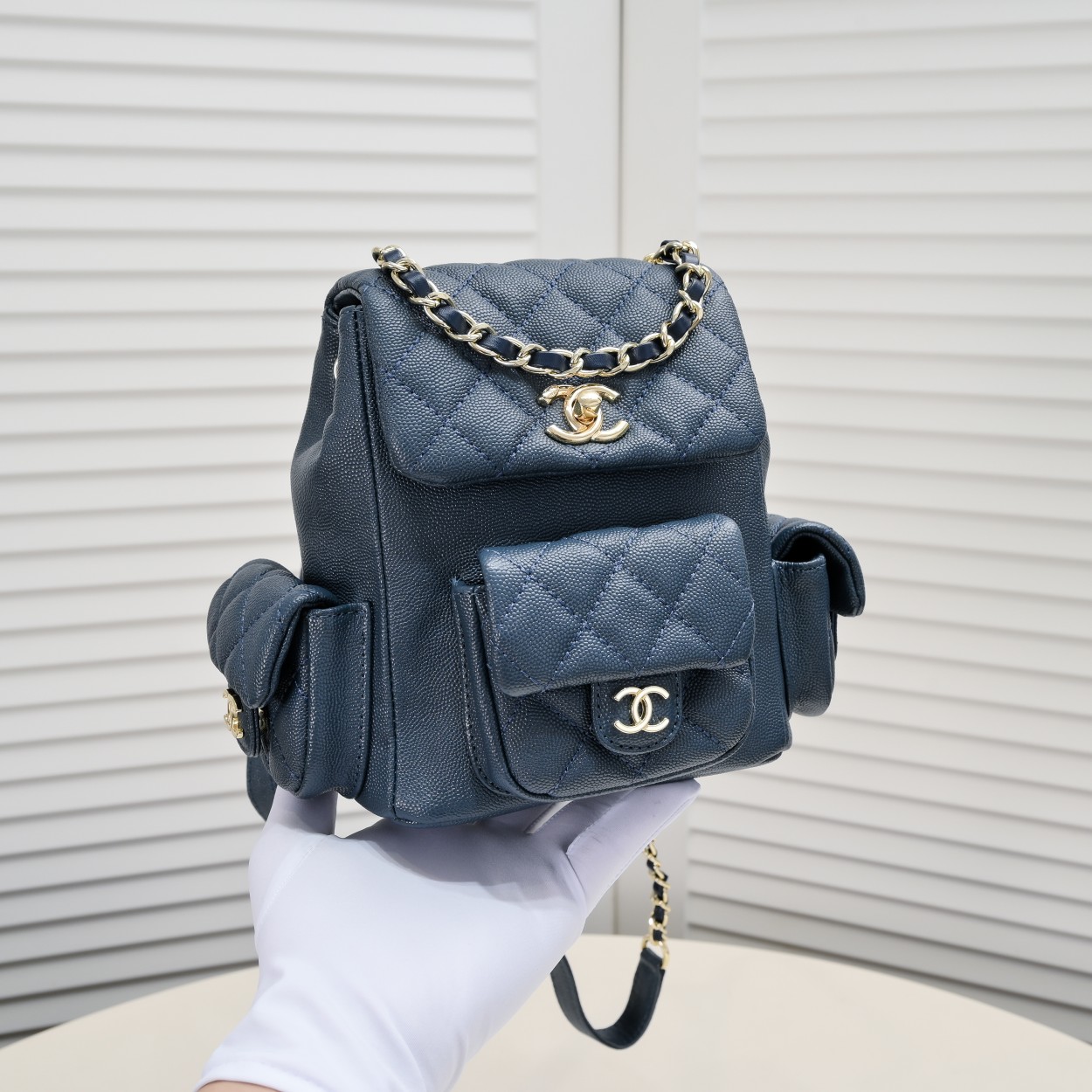 Chanel 23k Small backpack Backpack Bag Handbag