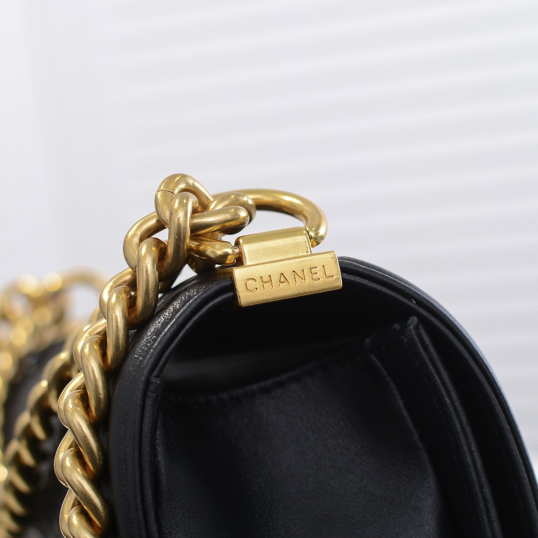 Chanel Leboy snake pattern Shoulder Bag Handbag