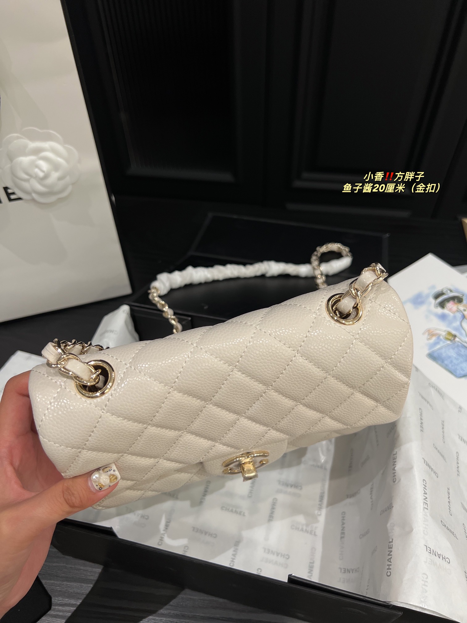 Chanel Shoulder Bag 017 DB071 20cm