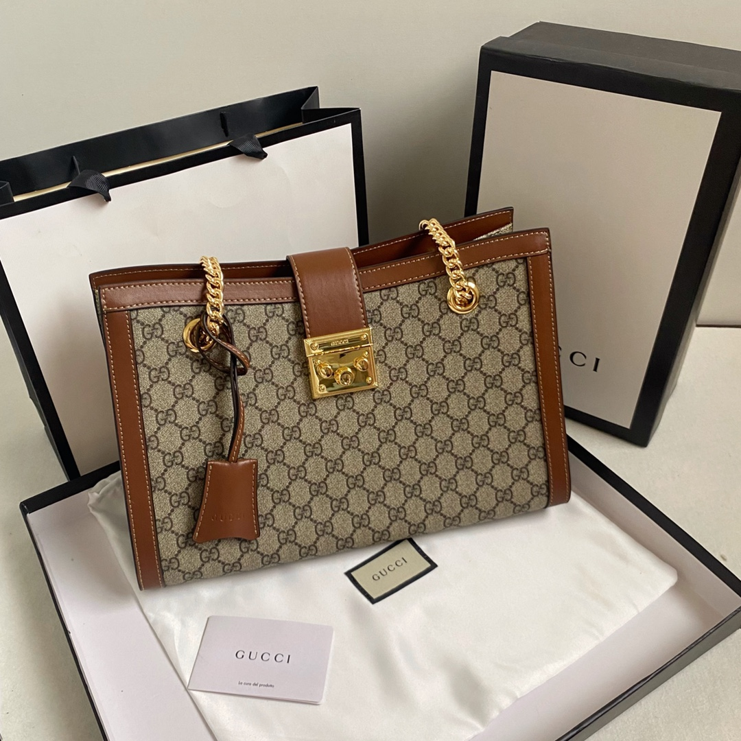 Gucci Padlock Tote Crossbody Bag (Replica)