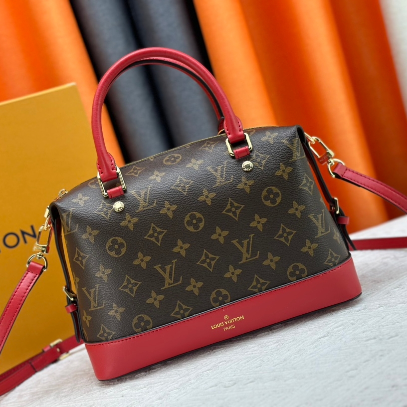 Louis Vuitton  Monogram with Leather Trim Tote shoulder bag M68169