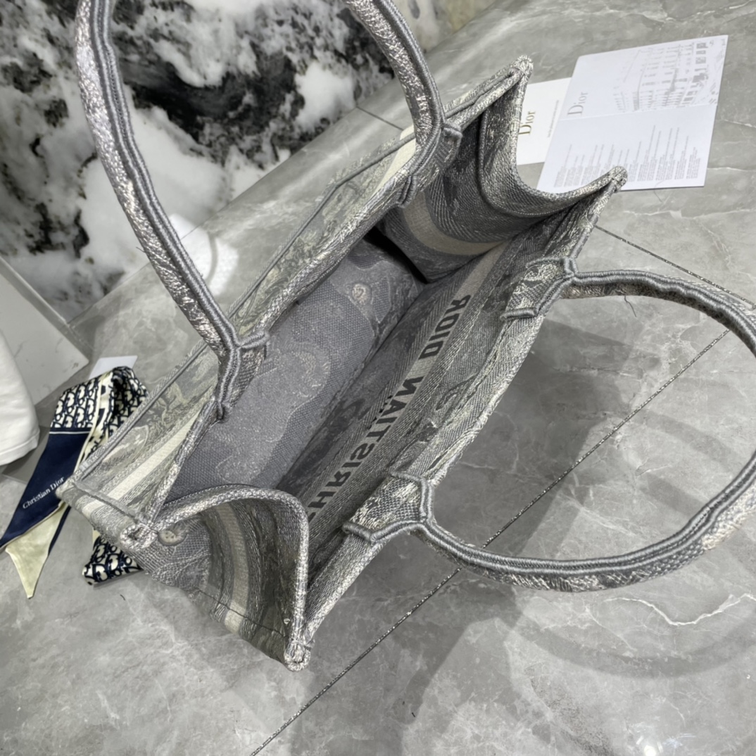 10A + top quality Medium Dior Book Tote 0175 XB022 36cm