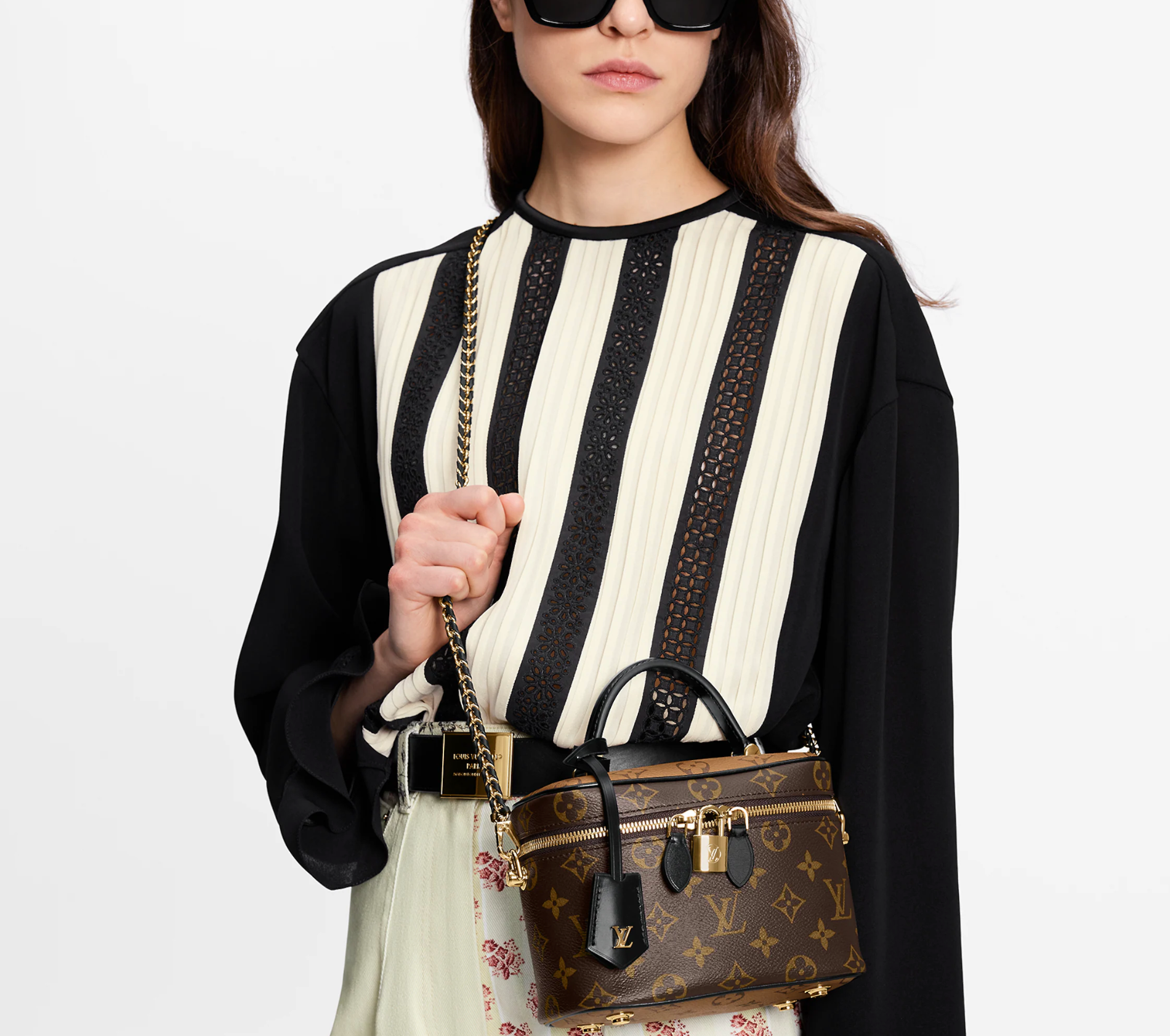 Louis Vuitton LV Vanity Bag PM Shoulder Bag Cosmetics Bag(Replica)