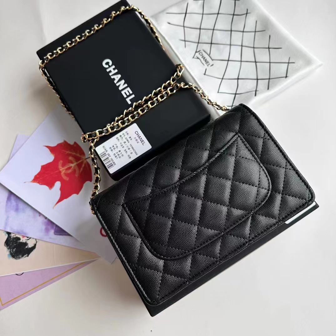 Chanel A33814 Black LM531 19cm