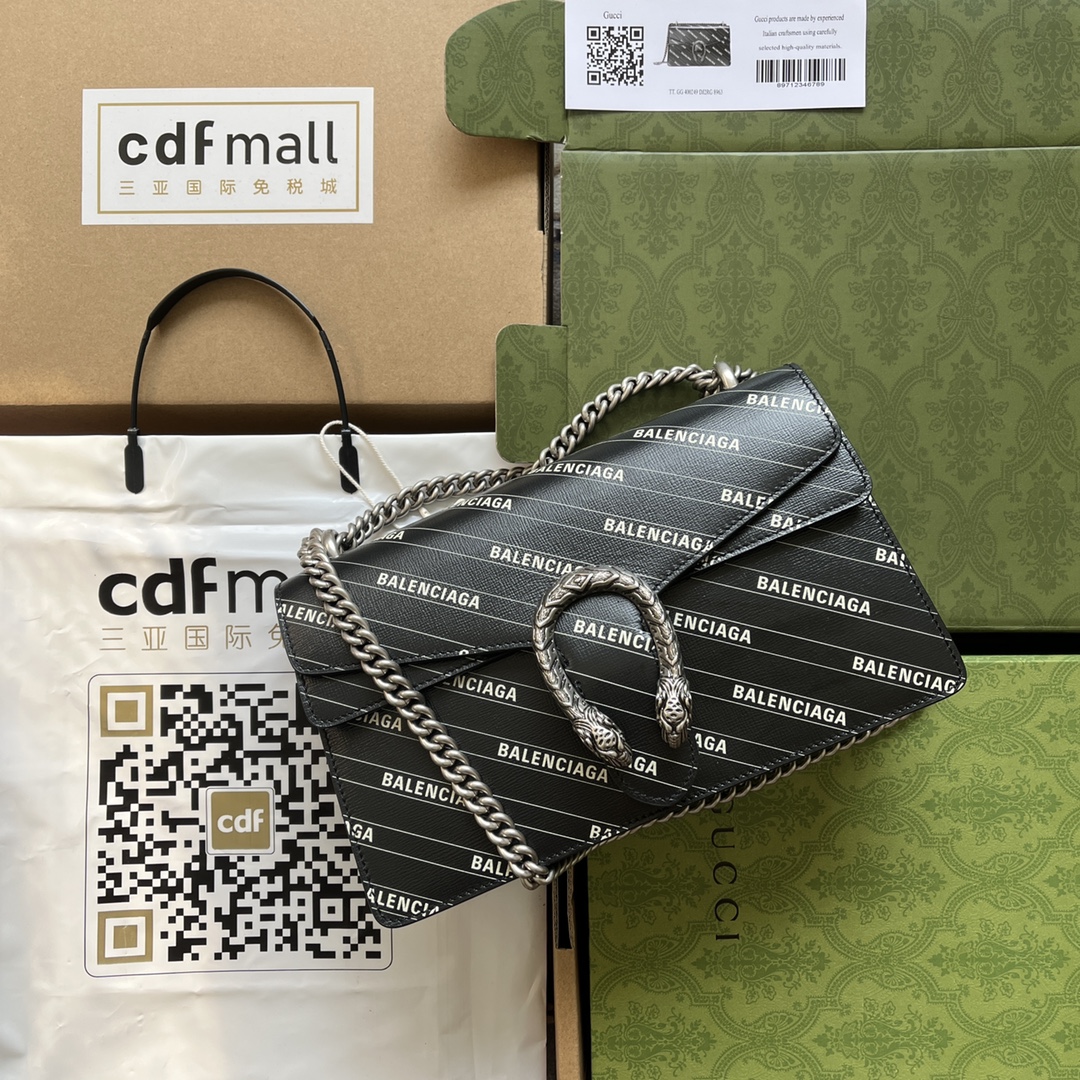 GUCCI ＆ Balenciaga  Dionysus Shoulder bag 400249 SM091 28cm