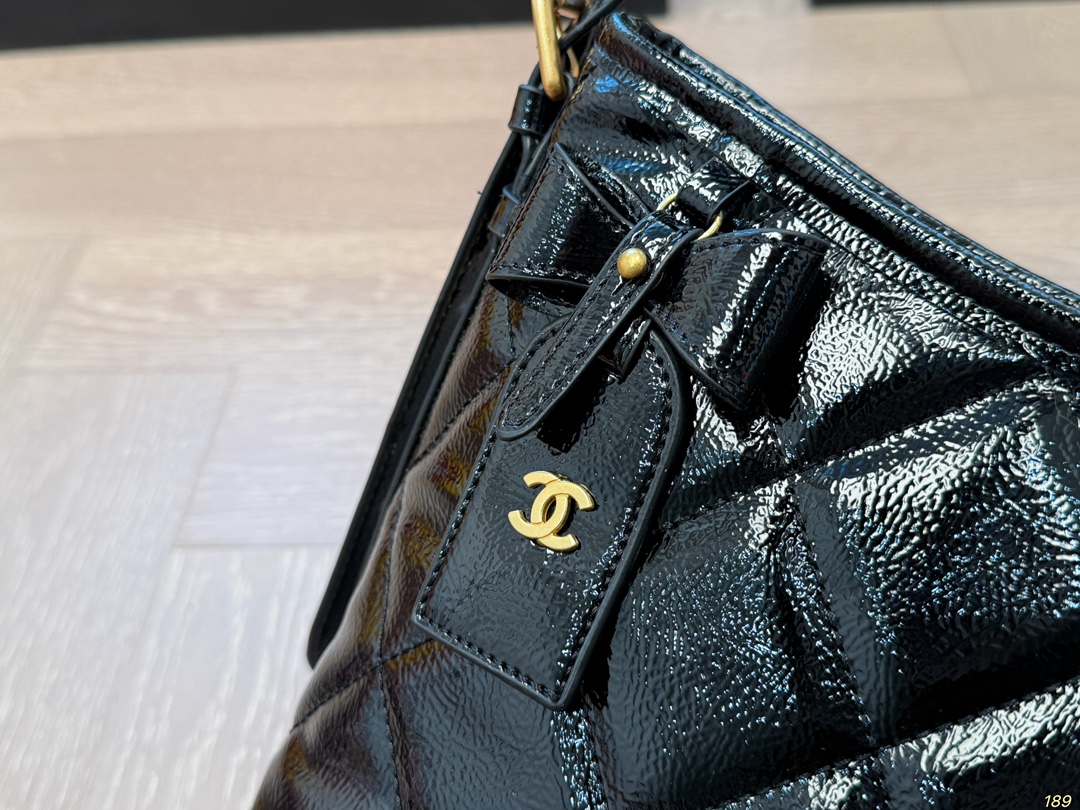 Chanel Shoulder Hobo Bag 039 DB051 28cm