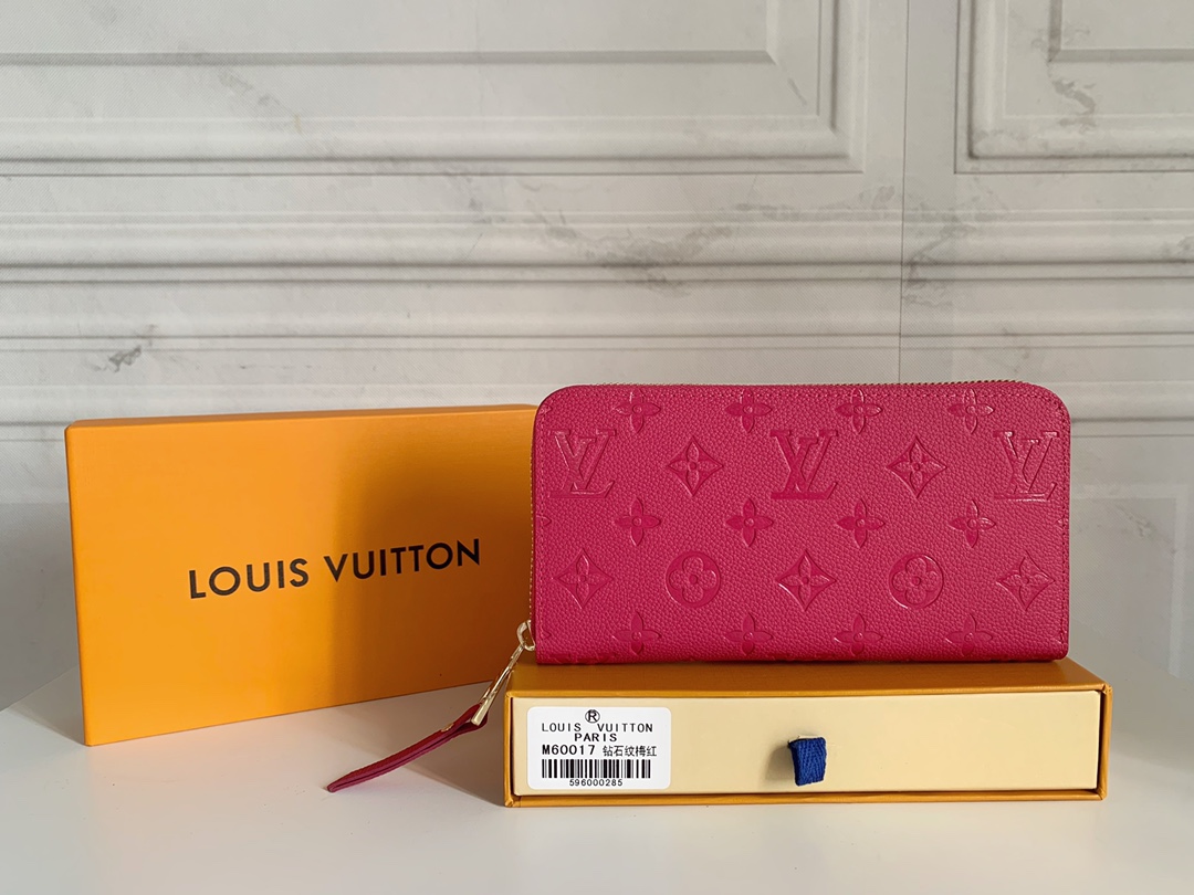 Louis Vuitton ZIPPY WALLET 60017 19CM