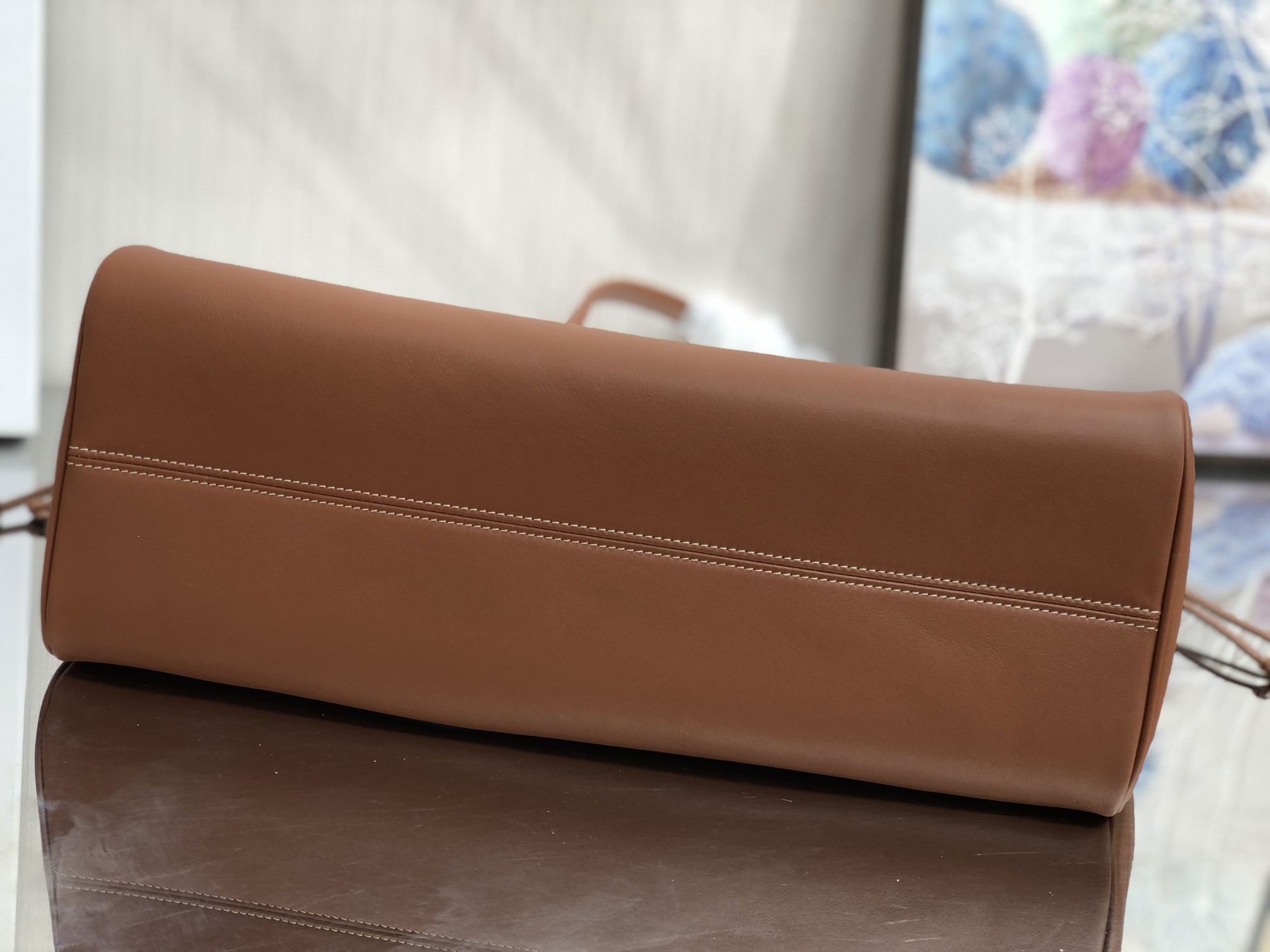 CABAS TRIOMPHE Bag Brown 012118 LM061 44cm