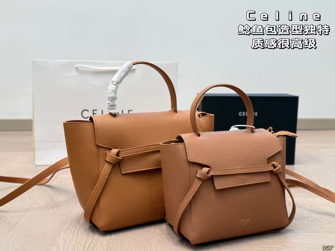 CELINE Grained Calfskin Micro Belt Bag(Replica)