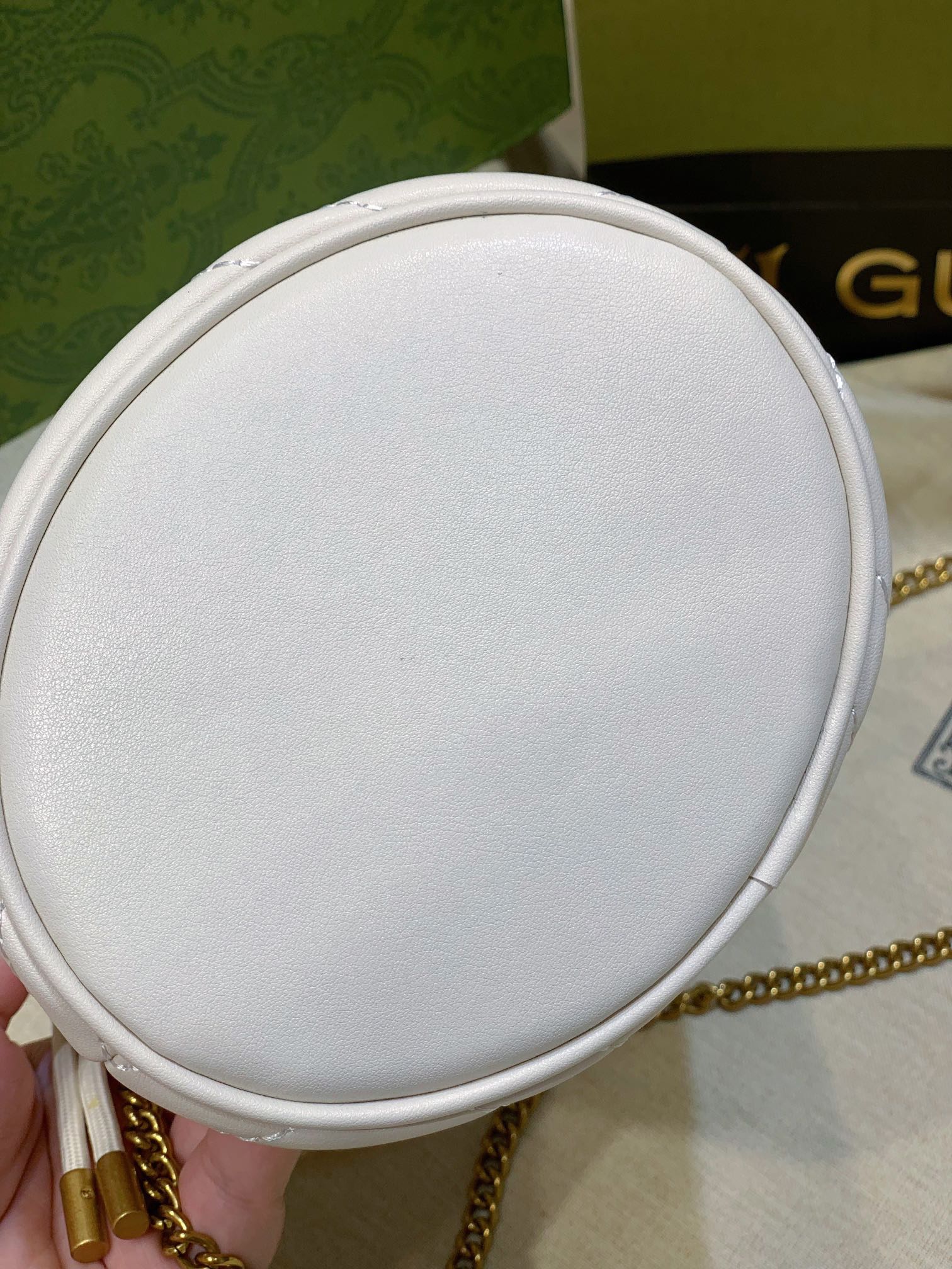 GG Marmont Mini Bucket bag 575163 LM051 19cm